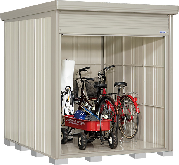 NDE-SZ1822 タクボ/シャッターマンダンディ（巻き上げシャッター扉） 多雪型 結露減少屋根 幅1832×奥行2290×高さ2110mm