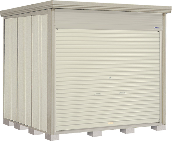 NDE-S2222 タクボ/シャッターマンダンディ（巻き上げシャッター扉） 多雪型 標準屋根 幅2200×奥行2290×高さ2110mm