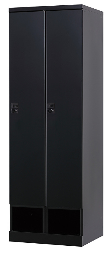 2人用更衣ロッカー ダイヤル錠タイプ RLK-TKD270-BMB 幅700×奥行515×高さ1790mm