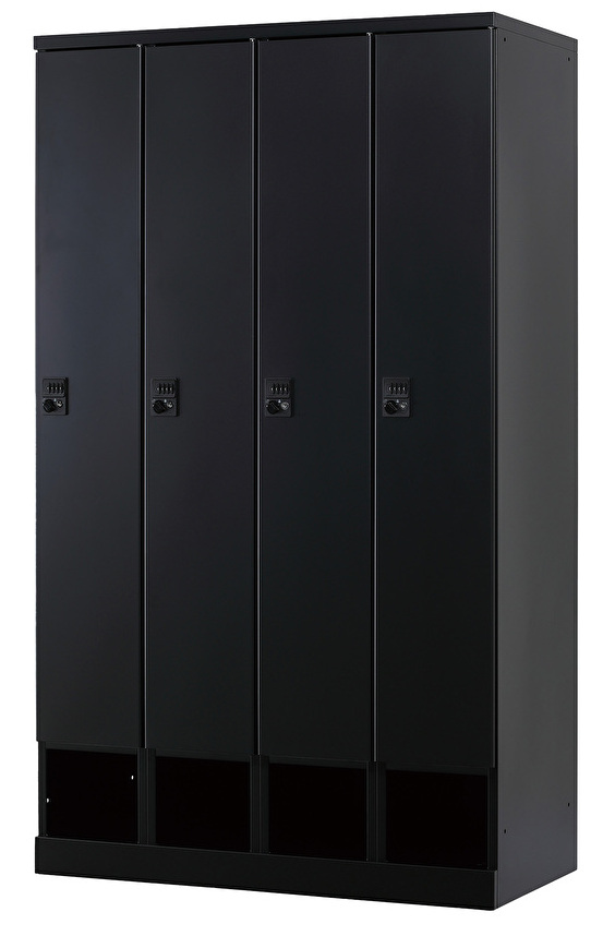 4人用更衣ロッカー ダイヤル錠タイプ RLK-TKD410-BMB 幅1050×奥行515×高さ1790mm