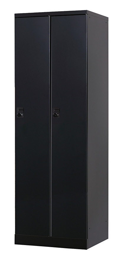 2人用更衣ロッカー ダイヤル錠タイプ RLK-TTD270-BMB 幅700×奥行515×高さ1790mm