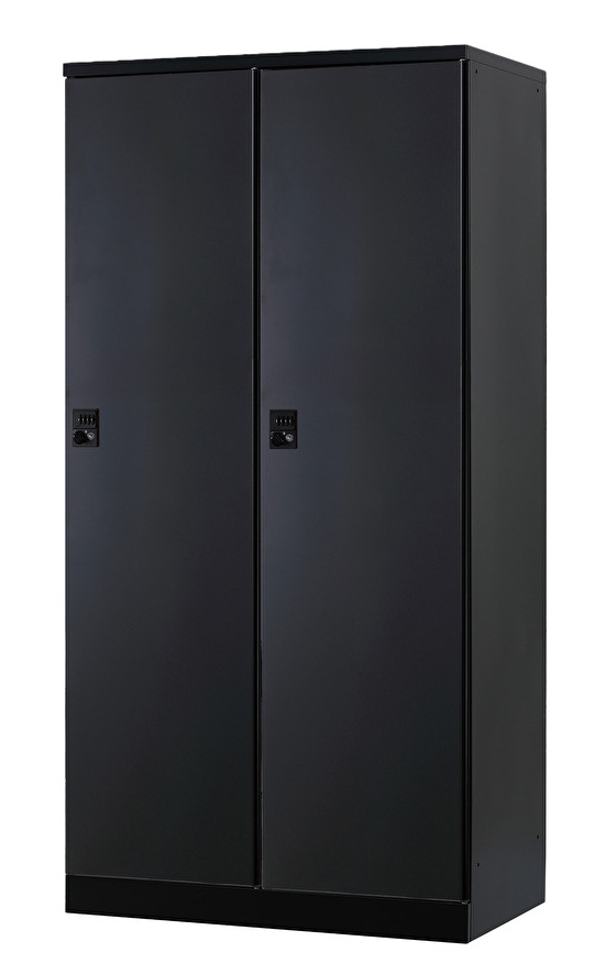 2人用更衣ロッカー ダイヤル錠タイプ RLK-TTD290-BMB 幅900×奥行515×高さ1790mm