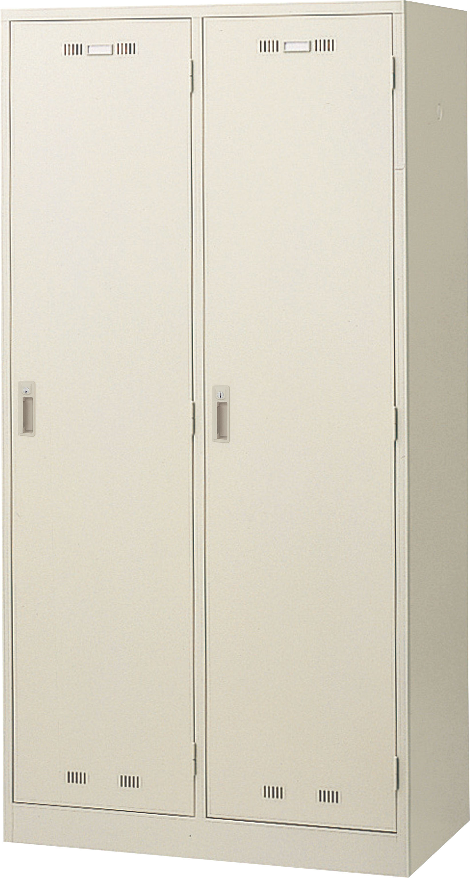 SLK-2W 生興（SEIKO） ワイド・2人用ロッカー（シリンダー錠） 幅900×奥行515×高さ1790mm