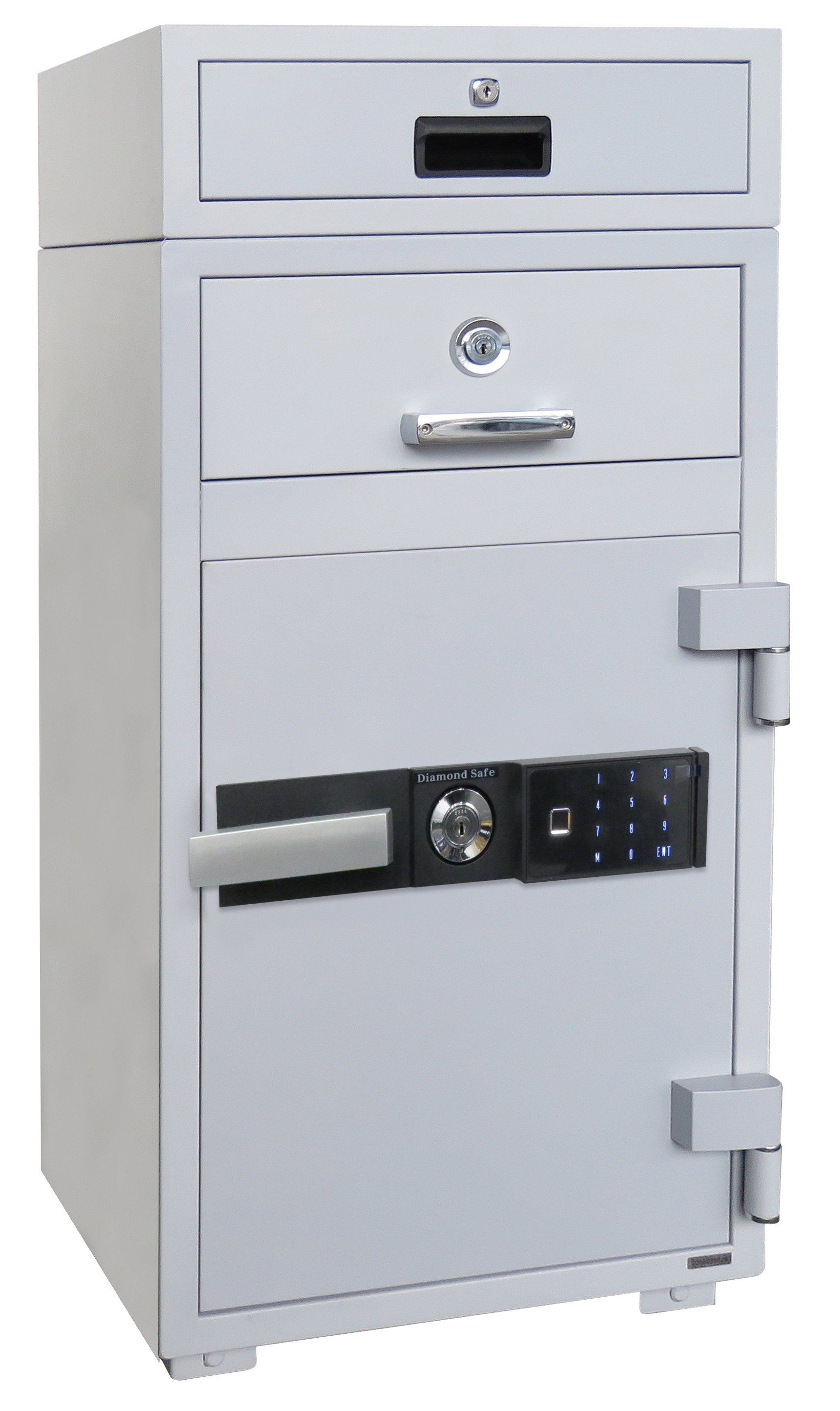SP94-3 ダイヤセーフ 投入式金庫 指紋認証タイプ 幅494×奥行555×高さ1103mm