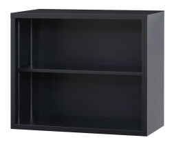 オープン上置書庫 A4-32K-MB （マットブラック） 幅880×奥行400×高さ730