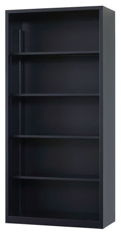 オープン下置書庫 A4-36K-MB （マットブラック） 幅880×奥行400×高さ1850
