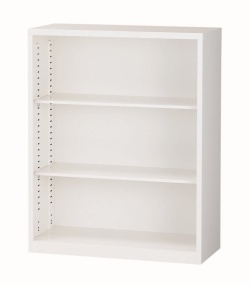 【国産】オープン書庫　ALZ-K34 幅880×奥行380×高さ1110mm