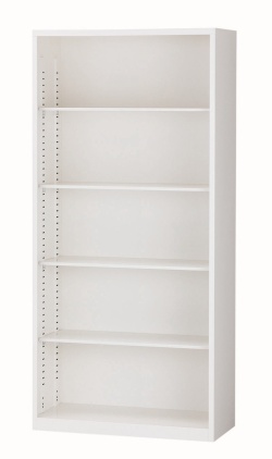 【国産】オープン書庫　ALZ-K36 幅880×奥行380×高さ1860mm