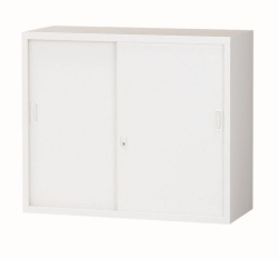 【国産】スチール引戸書庫　ALZ-S32 幅880×奥行380×高さ750mm