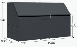 CK-D1909Y タクボ（田窪工業所）ゴミ集積庫(クリーンキーパー) 幅1900×奥行900×高さ1140mm