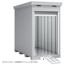 FM-1426HYNG イナババイク保管庫[豪雪型]床付き 間口1370×奥行2630×高さ2385mm