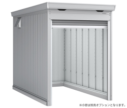 FM-1830SD イナババイク保管庫 多雪型 高基礎 土間 間口1790×奥行3050×高さ2085mm