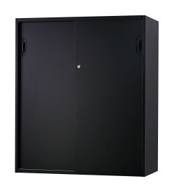 スチール引き違い書庫（受注生産） 下置き用 HOS-HKSDSXN-B 幅900×奥行400×高さ1050mm