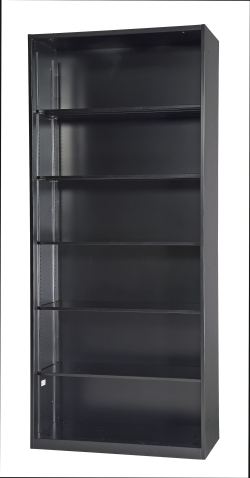 スチール オープン書庫（受注生産） 下置き用 HOS-O2SX-B 幅900×奥行400×高さ2100mm