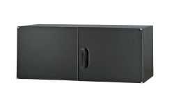 スチール 両開き書庫（受注生産） 上置き用 HOS-U2SX-B 幅900×奥行400×高さ370mm