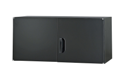 スチール 両開き書庫 上置き用 HOS-U3X-B 幅900×奥行450×高さ420mm