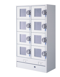HPM-8RG9-G2 フクシマガリレイ 【有料式・ガラス扉】 コールドロッカー 1000×544(569)×1815mm