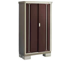KMW-095DP イナバ 二重構造収納庫 ナイソーシスター 長物収納タイプ 間口900×奥行480×高さ1603mm