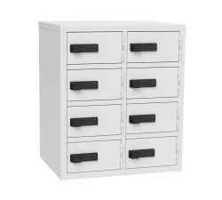 LK-308K エーコー（EIKO） 2列4段/8人用貴重品ロッカー 幅612×奥行320×高さ485mm