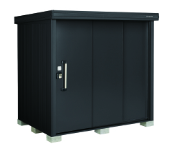 LMD-2211-BK ヨド物置 ブラックエルモ（本体黒） 一般タイプ 幅2213×奥行1161.5×高さ2120.5mm