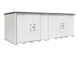 ヨド物置 エルモ LMD-6525HW　一般地型　背高Hタイプ 幅6531×奥行2563.5×高さ2355.5mm