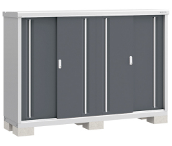 イナバ 収納庫 シンプリー MJX-195C　全面棚タイプ　 間口1940×奥行515×高さ1303mm