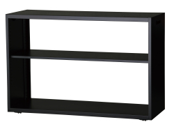 スチール オープン書庫（受注生産） CPUワゴン NK-KK9036MB 幅900×奥行360×高さ615mm