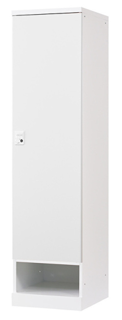 1人用更衣ロッカー ダイヤル錠タイプ RLK-TKD145-WTW 幅450×奥行515×高さ1790mm