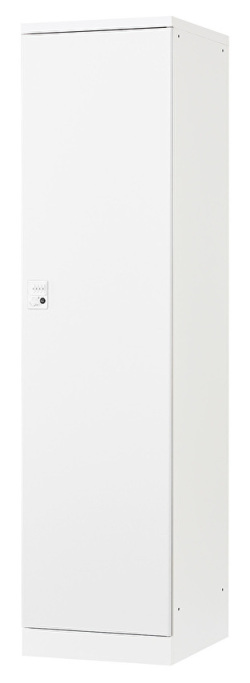 1人用更衣ロッカー ダイヤル錠タイプ RLK-TTD145-WTW 幅450×奥行515×高さ1790mm