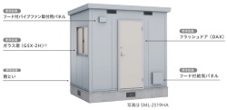 SML-1313HA イナバ物置（稲葉製作所） コモ・ライト （Type A）一般型・多雪型 間口1320×奥行1320×高さ2416mm