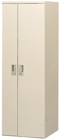SW-610S 生興（SEIKO） 掃除道具（クリーナー）入れ（錠付） 幅610×奥行635×高さ1800mm
