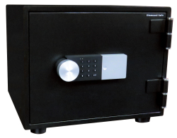 ZE34-1 ダイヤセーフ 耐火金庫（小型・中型） テンキー（キーレス）タイプ 幅433×奥行410×高さ356mm【3月中旬頃入庫予定】