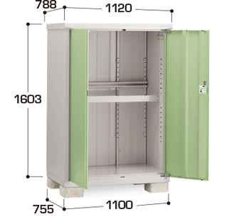 BJX-117DT イナバ タイヤ専用収納庫 タイヤストッカー 間口1100×奥行