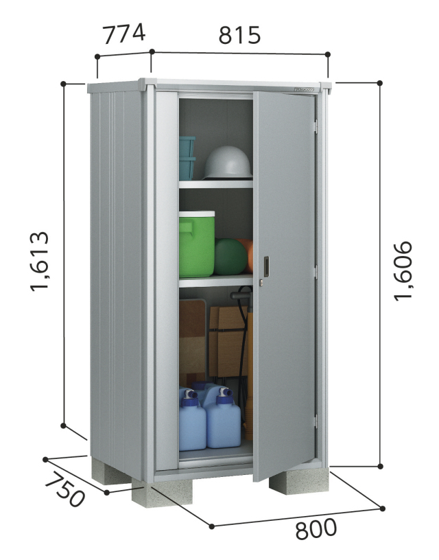 ESF-0807D ヨド物置 エスモ 小型物置 間口800×奥行750×高さ  