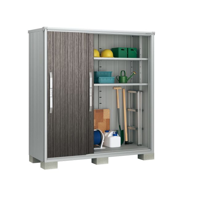 激美品！中型物置 ヨド物置 エスモ ヨド物置 エスモシリーズ ESE-1807E 半屋内で使用 美品