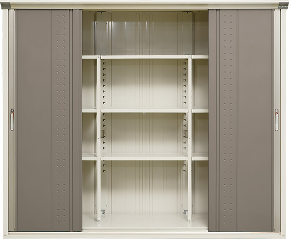 GP-227AF タクボ物置 グランプレステージジャンプ 全面棚タイプ 幅2247