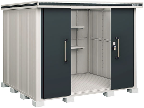 ヨド物置 エルモ LMD-2522 一般地型 幅2563.5×奥行2213×高さ  