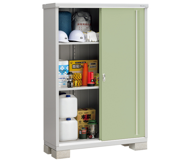 イナバ 収納庫 シンプリー MJX-135E 全面棚タイプ 間口1320×奥行515×高  