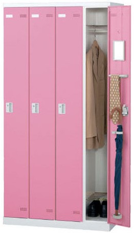 SLBP-4-R （コインリターン錠タイプ・扉色 ピンク） SEIKO FAMILY 生興