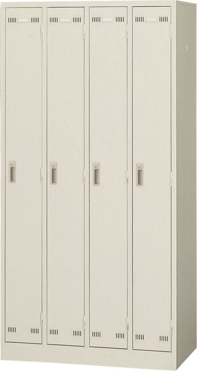 SLK-4 生興（SEIKO） 4人用ロッカー（シリンダー錠） 幅900×奥行515