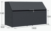 CK-D1909Y タクボ（田窪工業所）ゴミ集積庫(クリーンキーパー) 幅1900×奥行900×高さ1140mm