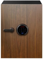 【設置費0円】DBAUM500 ディプロマット プレミアムセーフ（木目）　タッチパネル+指紋認証式