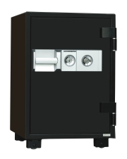 シリンダー錠付き耐火金庫 400×430×368 mm xes-25d.jpg