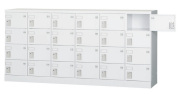 24人用ロッカー（6列4段） GLK-S24Y  幅1800×奥行380×高さ880