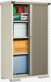 【6月末まで限定特価】GP-115AF  （本体ムーンホワイト）  タクボ物置グランプレステージジャンプ 全面棚タイプ 幅1120×奥行530×高さ1900mm