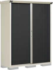 【6月末まで限定特価】GP-155AF  （本体ムーンホワイト）  タクボ物置グランプレステージジャンプ 全面棚タイプ 幅1488×奥行530×高さ1900mm