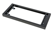 スチール アジャスター付きベース（受注生産） HOSオプション HOS-BS-B 幅900×奥行360×高さ60～75mm