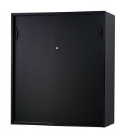 スチール引き違い書庫（受注生産） 下置き用 HOS-HKSDSXN-B 幅900×奥行400×高さ1050mm