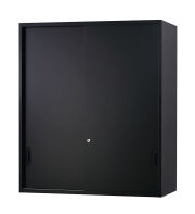 スチール引き違い書庫（受注生産） 上置き用 HOS-HKSUSXN-B 幅900×奥行400×高さ1050mm