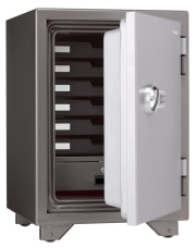 KMX-50MA 日本アイ・エス・ケイ（King CROWN） 特殊マグネットロック式耐火金庫 アラーム付